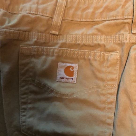 Women’s Carhartt khakis 14X32 relaxed fit - Picture 2 of 7